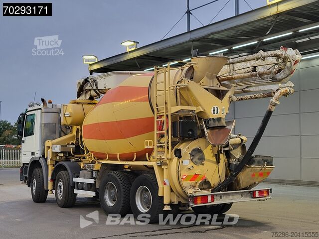 Pompă de beton Mercedes Actros 3244 8X4 Retarder Putzmeister 24 Mtrs Pu...