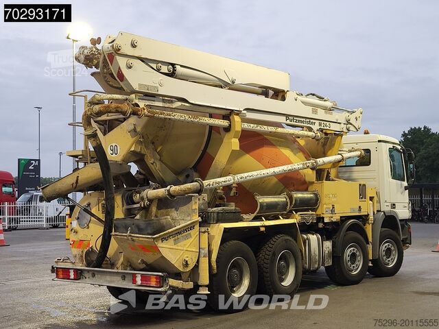 Pompă de beton Mercedes Actros 3244 8X4 Retarder Putzmeister 24 Mtrs Pu...