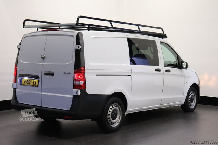 Fourgon double cabine Mercedes-Benz Vito 111 CDI Lang Dubbele Cabine EURO 6 - Airco...
