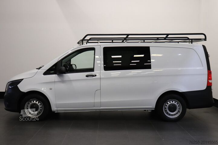 Fourgon double cabine Mercedes-Benz Vito 111 CDI Lang Dubbele Cabine EURO 6 - Airco...