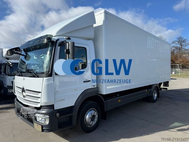 Camion caisson MERCEDES-BENZ ATEGO 1224 L Koffer 7 m LBW 1,5 TO.*KLIMA AHK