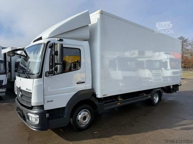 Skåpbil MERCEDES-BENZ ATEGO 818 L Koffer 6,50 m LBW 1,5 T*SEITENTÜR