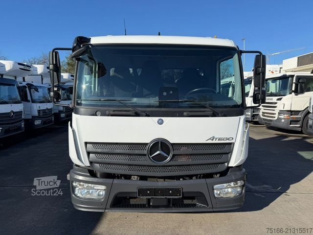 Kombi s prekucnikom MERCEDES-BENZ ATEGO 816 Kipper 3-Seiten*KRAN HIAB X 078*2xAHK