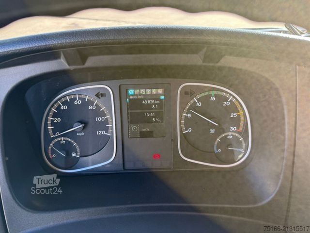 Kombi s prekucnikom MERCEDES-BENZ ATEGO 816 Kipper 3-Seiten*KRAN HIAB X 078*2xAHK