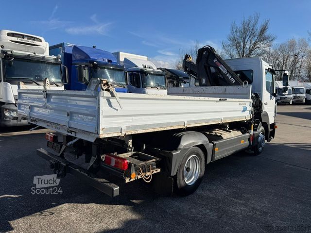 Kombi s prekucnikom MERCEDES-BENZ ATEGO 816 Kipper 3-Seiten*KRAN HIAB X 078*2xAHK