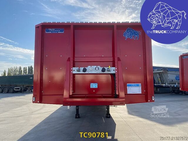 Atrelado da plataforma Hoet Trailers 