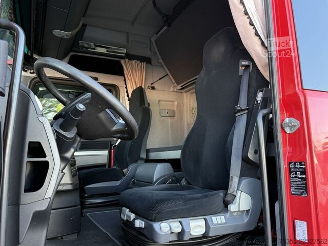 Camion cu platformă și prelată MAN TGX 26.480 XXL Euro6Retarder 7,28m Festaufbau!