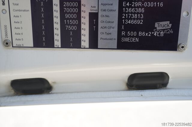 Camion frigorific SCANIA R500 Hook-Up Refrigerated Truck KIESLING