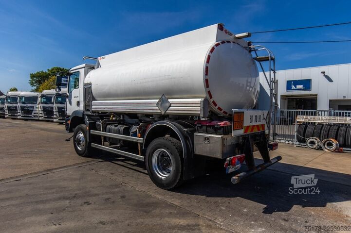 Tanker kamyonu MAN TGM 18.340 4X4 + CM 12.000L+4COMP.