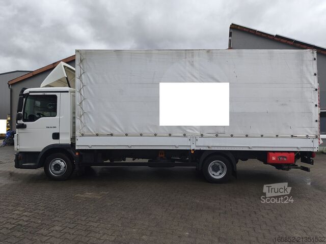 Брезент MAN TGL 8.190 Pritsche / Plane 3-Sitzer Euro 6 4x2 ...