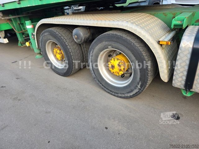 Krautuvas sumontuotas ant sunkvežimio DAF CF 510 /8X4/ 40m Kran Effer + Man basket+Lowbed