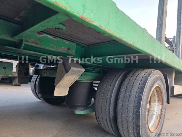 Krautuvas sumontuotas ant sunkvežimio DAF CF 510 /8X4/ 40m Kran Effer + Man basket+Lowbed