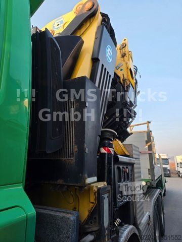 Krautuvas sumontuotas ant sunkvežimio DAF CF 510 /8X4/ 40m Kran Effer + Man basket+Lowbed