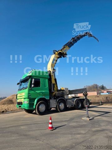 Standartinis vilkikas DAF CF 510 / 8X4 / 40m Effer Kran 850 / Arbeitskorb