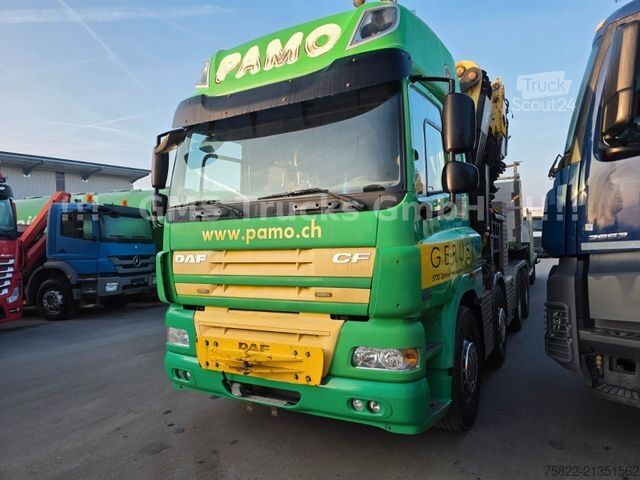 Standartinis vilkikas DAF CF 510 / 8X4 / 40m Effer Kran 850 / Arbeitskorb
