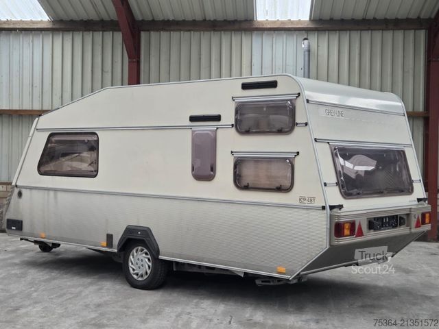 Karavan KIP KG 48 TN Wohnwagen Toilet + Etagenbett