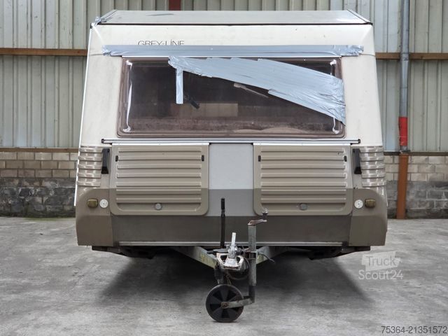 Karavan KIP KG 48 TN Wohnwagen Toilet + Etagenbett