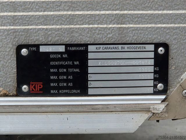 Karavan KIP KG 48 TN Wohnwagen Toilet + Etagenbett