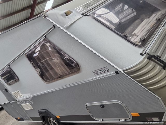 Karavan KIP KG 45 TLB Wohnwagen Toilet + Etagenbett