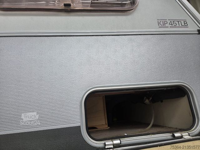 Karavan KIP KG 45 TLB Wohnwagen Toilet + Etagenbett
