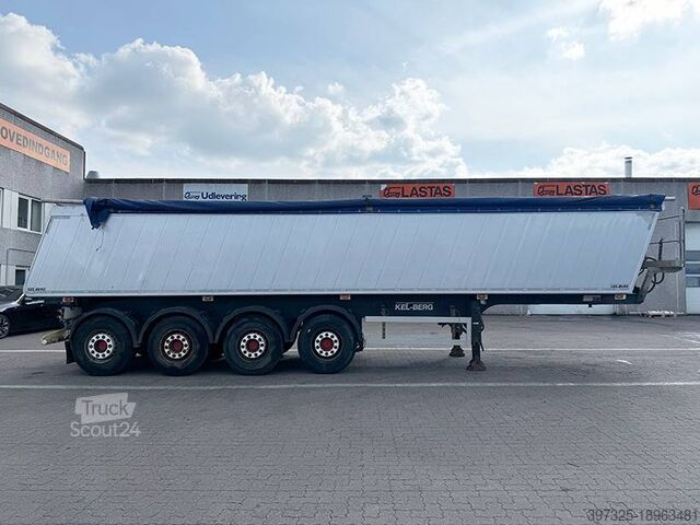 Benne Kel-Berg 4-axle Tipper/Kipper/Tiptrailer 37m3