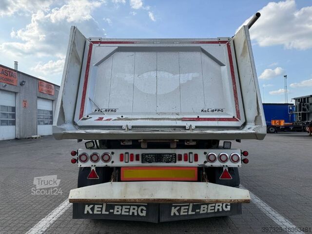 Benne Kel-Berg 4-axle Tipper/Kipper/Tiptrailer 37m3
