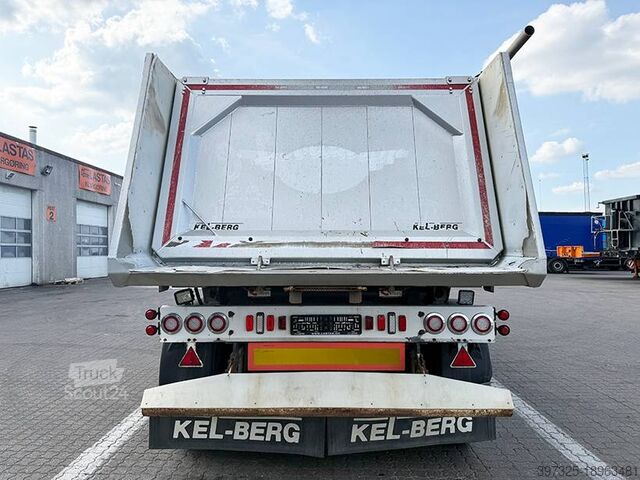 Benne Kel-Berg 4-axle Tipper/Kipper/Tiptrailer 37m3