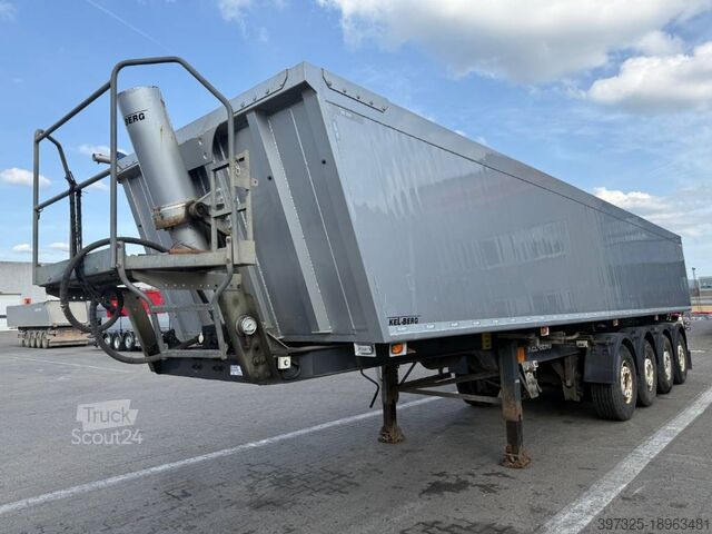 Benne Kel-Berg 4-axle Tipper/Kipper/Tiptrailer 37m3