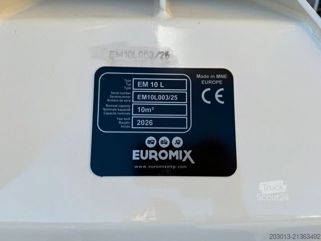 Betongblandarbilar MAN 35.440 8x4 BB CH Betonmischer Euromix 10 m³