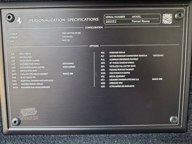 Fourgon FERRARI Roma Coupe Schwarz