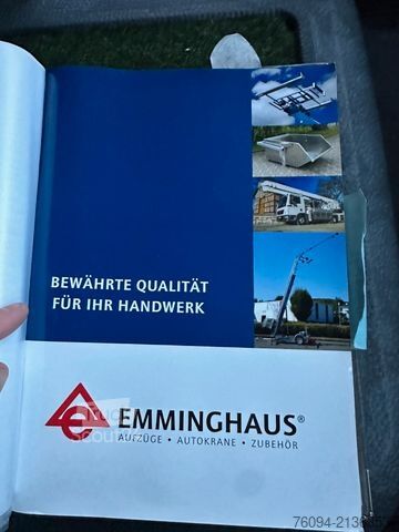 Vrachtwagen met kraanopbouw MERCEDES-BENZ Atego 815 Dachdecker Kran 34m Seilwinde