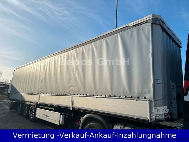 Semi-remorque bâchée KRONE SD - Profi Liner-PK-SAF-Bordwandsieder-Rungen