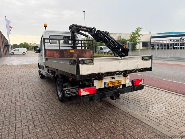 Kipper Mercedes-Benz 513 CDI, Crane Hiab 022-2 kipper