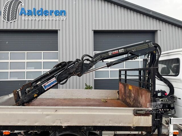 Kipper Mercedes-Benz 513 CDI, Crane Hiab 022-2 kipper
