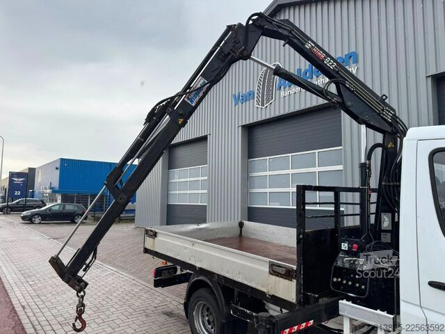 Tipper Mercedes-Benz 513 CDI, Crane Hiab 022-2 kipper