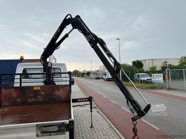 Tipper Mercedes-Benz 513 CDI, Crane Hiab 022-2 kipper