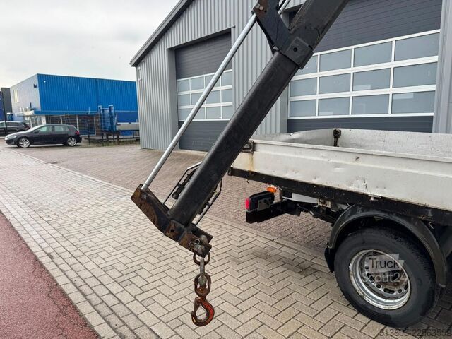 Tipper Mercedes-Benz 513 CDI, Crane Hiab 022-2 kipper