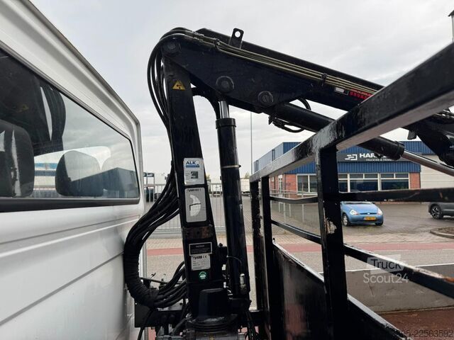 Tipper Mercedes-Benz 513 CDI, Crane Hiab 022-2 kipper