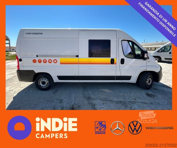 τροχόσπιτο αυτοκινούμενο Fiat Ducato Weinsberg Carabus 600 K | 2023 | EURO 6 | Venditore Professionale