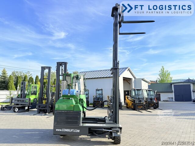 Wózek widłowy czterokierunkowy Combilift C4000 GAS DUPLEX 4350 FREE-LIFT POSITION