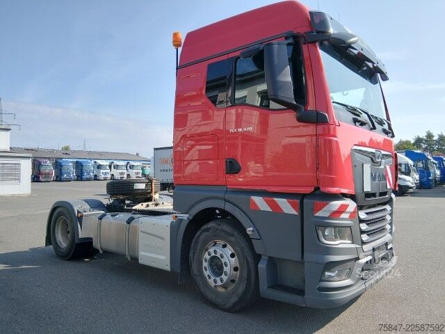 Vakio vetoauto MAN TGX 18.470 BL Kipphydraulik Retarder Alu