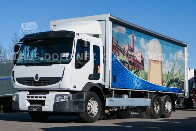 LKW mit Getränkeaufbau RENAULT Premium 430 Getränkewagen Lift-/Lenkachse LBW