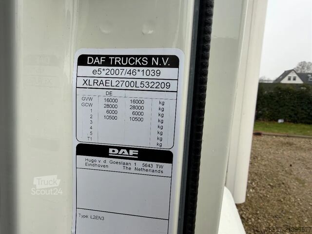 Maleta DAF LF 290 LF290.16. EURO6.  2024.