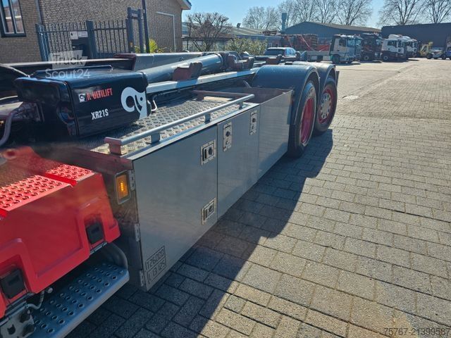 Kanca kasalı yük kamyonu (roll-off) SCANIA R500 Cr 20 6x2*4 Abrollkipper