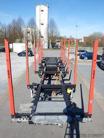 Timbersläpvagn DOLL H3L - 14XL Holzrungen/ExTe/teleskop/Lift-Lenkach