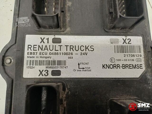 Management motor Renault Occ ECU EBS7 regeleenheid Renault