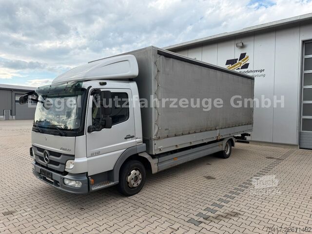 Gardinsided kassevogn MERCEDES-BENZ Atego*818*BL*Bordwände*Klima*EURO5*