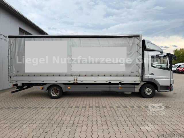 Gardinsided kassevogn MERCEDES-BENZ Atego*818*BL*Bordwände*Klima*EURO5*