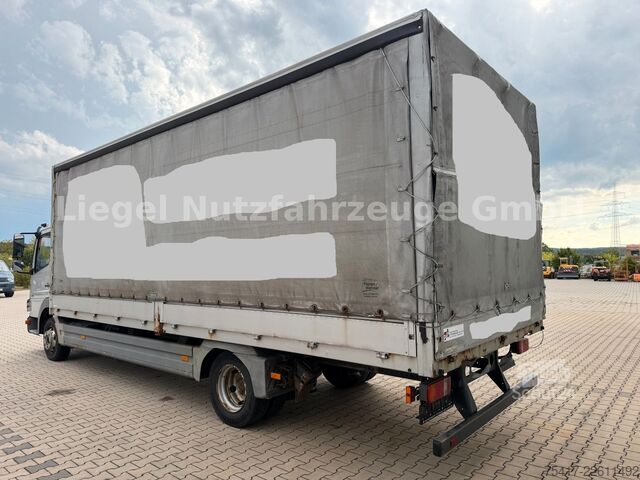 Gardinsided kassevogn MERCEDES-BENZ Atego*818*BL*Bordwände*Klima*EURO5*