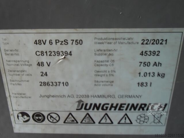 Čelni viličar JUNGHEINRICH EFG 320